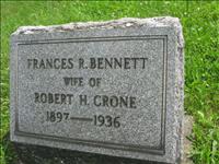 Crone, Frances R. (Bennett)